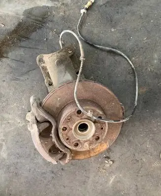 Fiat Ducato Front wheel hub spindle knuckle