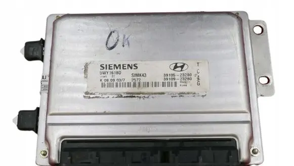 Hyundai Coupe Engine control unit/module 23280