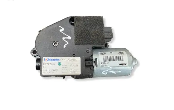 BMW 6 F12 F13 Sunroof motor/actuator 7193398 1722053A 05102011