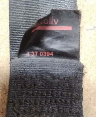 Peugeot 407 Rear seatbelt 96440739XX 4370394