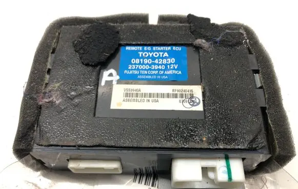 Toyota Highlander XU40 Other control units/modules 08190-42830