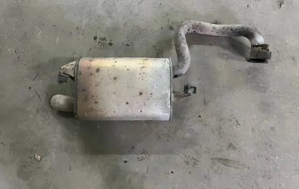 Toyota Avensis T250 Muffler/silencer 