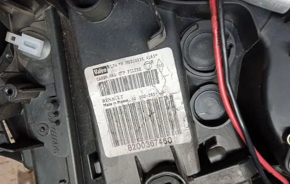 Renault Megane II Interior heater climate box assembly 8200367460