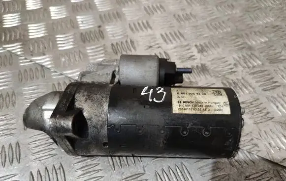 Mercedes-Benz C W204 Starter motor A6519064300