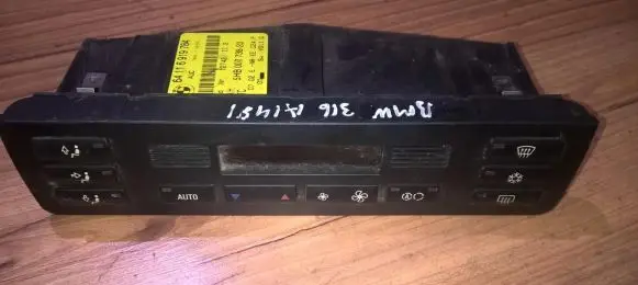 BMW 3 E46 Climate control unit 64116919784 64.116919784