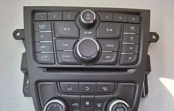 Opel Mokka Climate control unit 95052536 20963734 A2C82062900