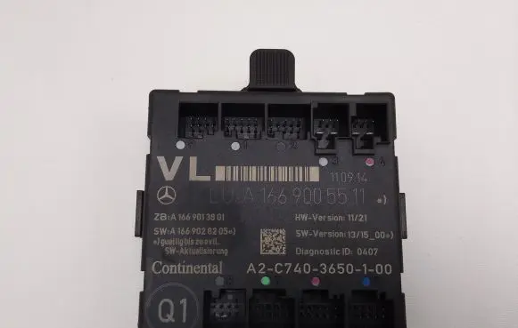 Mercedes-Benz GLA W156 Door control unit/module A1669005511 A1669013801