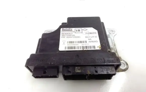 Renault Megane IV Airbag control unit/module 985104870R 640443200B 634412300C