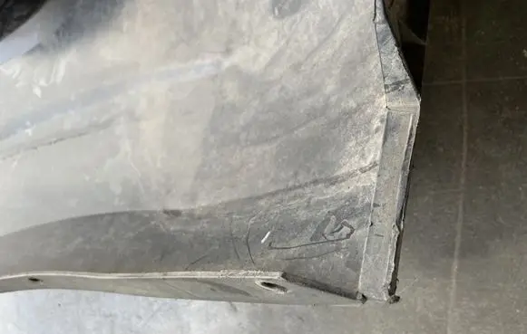 Fiat Ducato Front bumper corner part panel trim 1315092070