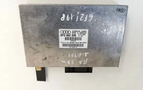 Audi A3 S3 8P Bluetooth control unit module 8P0862335