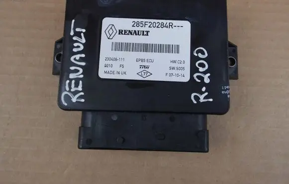 Renault Megane IV Hand brake control module 285F20284R