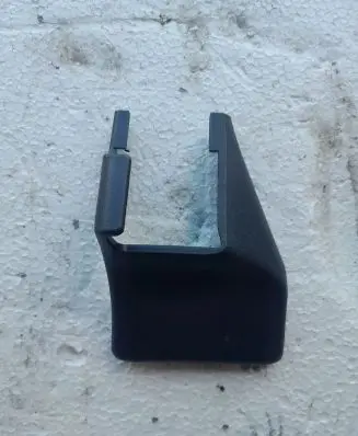 Lexus RX 450H Front driver seat rail trim 7212848090