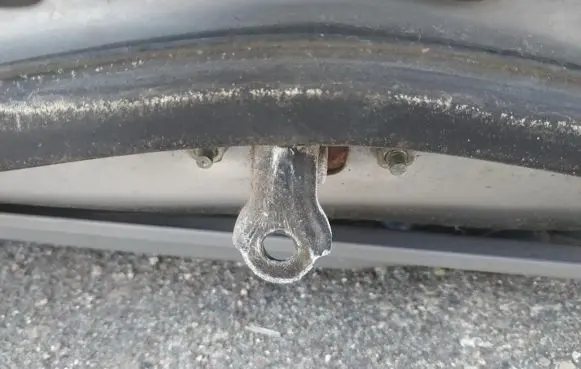 Subaru Forester SG Rear door check strap stopper