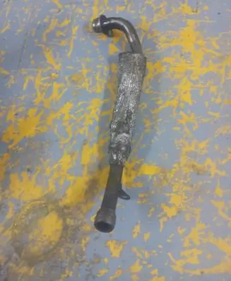 Audi A6 S6 C6 4F Turbo turbocharger oiling pipe/hose