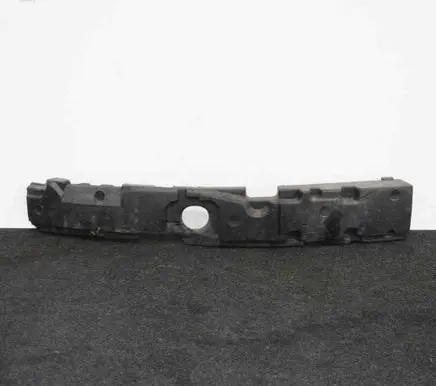 Front bumper foam support bar