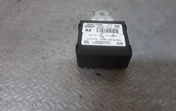 Renault Koleos I Keyless (KESSY) go control unit/module 28595JY40A
