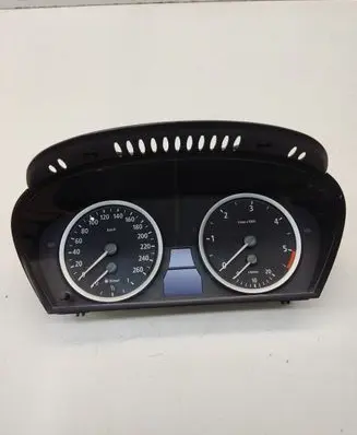 BMW 5 E60 E61 Speedometer (instrument cluster) 62116974576 6974576 010456
