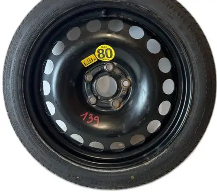 Opel Zafira C R20 spare wheel