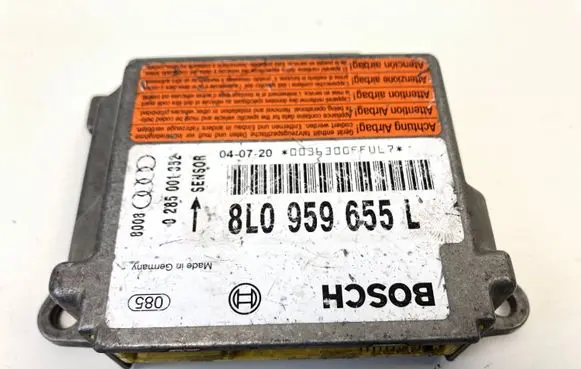 Audi A3 S3 8L Airbag control unit/module 8L0959655L 0285001352