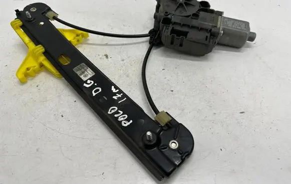 Volkswagen Polo V 6R Rear door window regulator with motor 6R0959812AA