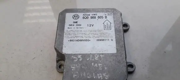 Volkswagen PASSAT B5 Airbag control unit/module 6Q0909605B 5WK42869