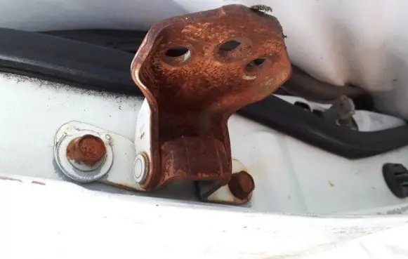 Mazda 626 Front door upper hinge BALTA