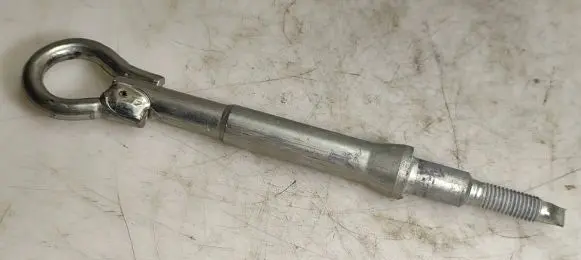 Towing hook eye