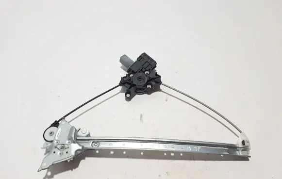 Front window lifting mechanism without motor