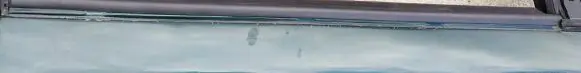 Fiat Bravo - Brava Front door glass trim molding 