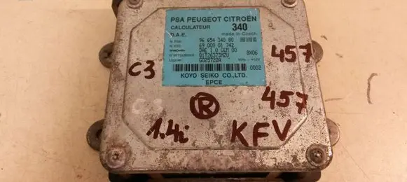 Citroen C3 Power steering control unit/module 9665434080 6900001742 Q1T26373MZU