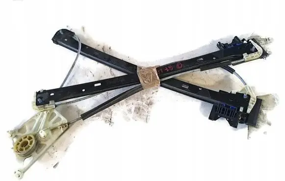 Audi Q7 4M Front window lifting mechanism without motor 4M0837461A