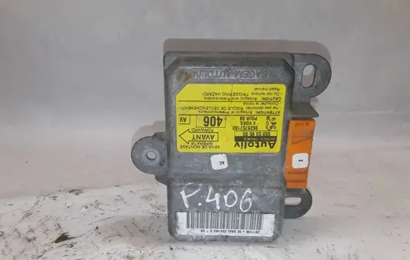 Peugeot 406 Airbag control unit/module 550539500 9623757180 4VOISESPOURD8