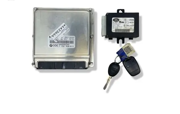 Land Rover Freelander Engine ECU kit and lock set NNN500340 NNW502130 7792938