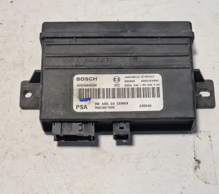 Citroen C4 I Picasso Parking PDC control unit/module 9663821680 6002JC0860 0263004204