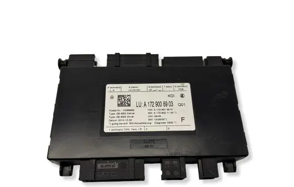 Mercedes-Benz GLK (X204) Seat control module A1729006903 A1729021103 A1729018801