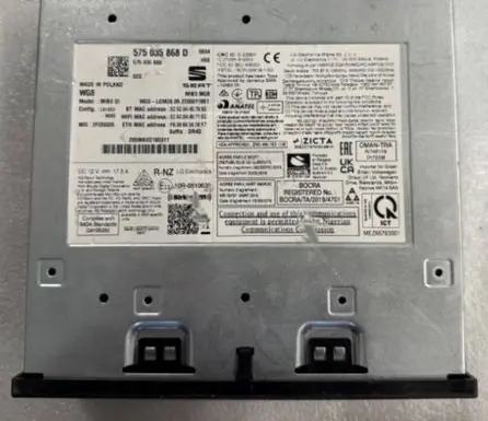 Seat Ibiza V (KJ) Other control units/modules 575035868D 575835868