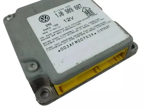 Volkswagen PASSAT B5 Airbag control unit/module 1J0909607