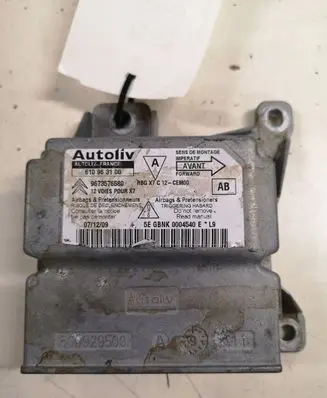Citroen C5 Airbag control unit/module 9673576580 610963100