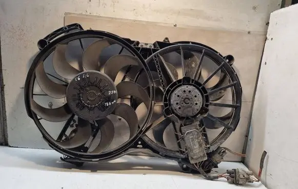 Audi A6 S6 C6 4F Electric radiator cooling fan 4F0121207K 0130303311 3136613315