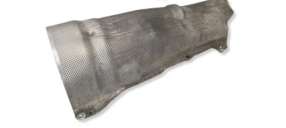 Citroen C4 II Exhaust heat shield R14MA
