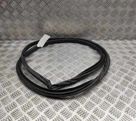 Rubber seal rear door