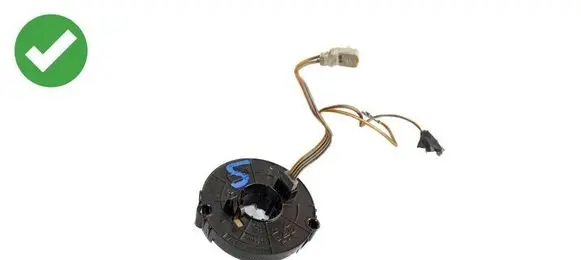 Mercedes-Benz ML W163 Airbag slip ring squib (SRS ring) 1634600149 6013203 602198