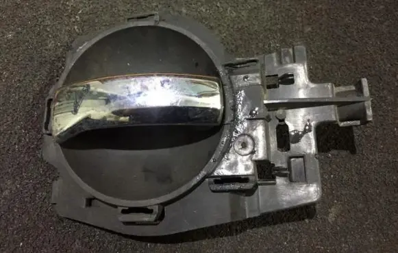 Citroen C3 Front door interior handle 9680187877