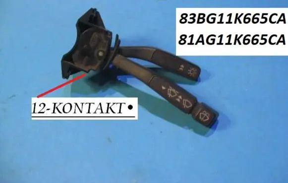Ford Transit Wiper control stalk 83BG11K665CA 81AG11K665CA