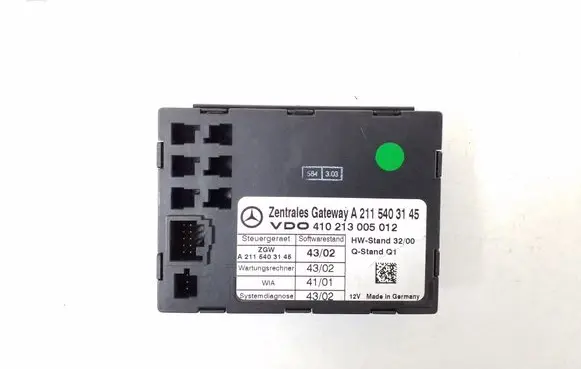 Mercedes-Benz E W211 Gateway control module A2115403145