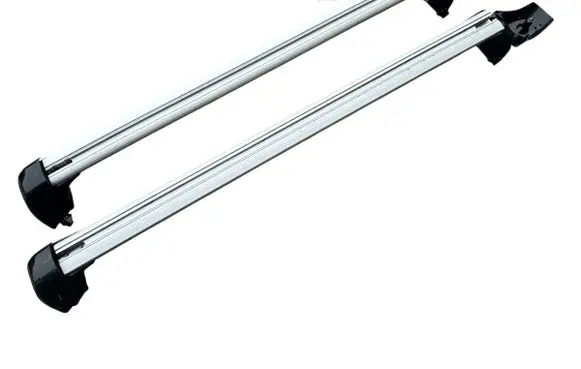 Volvo S60 Roof transverse bars on the 