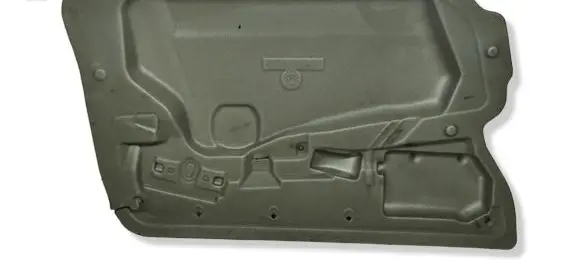 BMW 5 E60 E61 Front door sound insulation 487033651