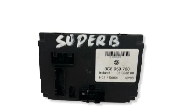 Skoda Superb B6 (3T) Seat control module 3C8959760