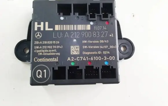 Mercedes-Benz E W212 Door control unit/module A2129008327 A2188201526 A2129027809