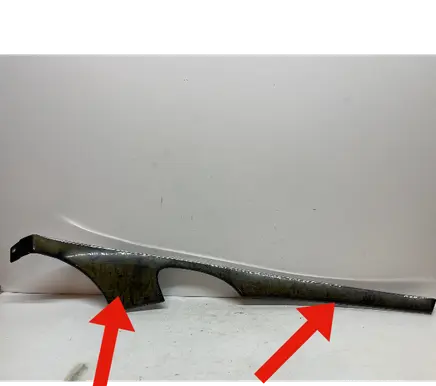 Mercedes-Benz E W211 Front door trim bar 204965